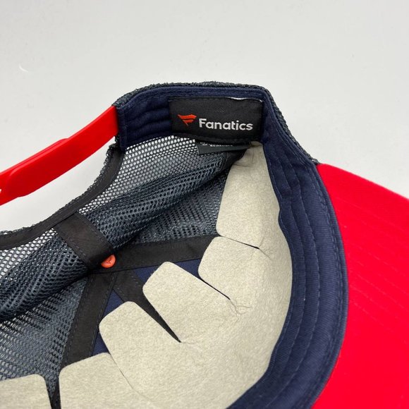 New York City FC Trucker Hat Men Navy White Fanatics MLS Snap Back Cap New - Picture 6 of 8